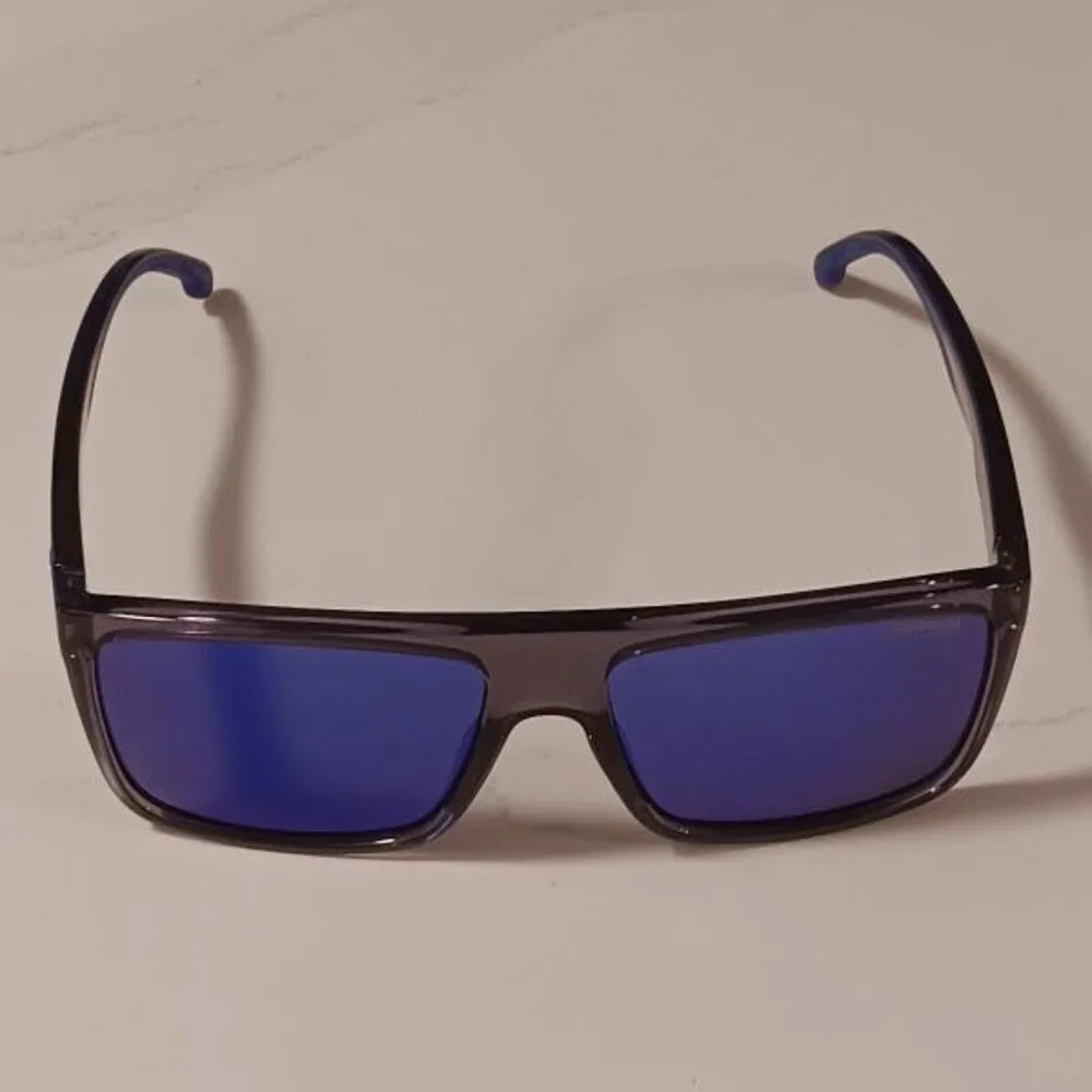 CARRERA Sunglasses 8055/S Blue Lens Gray Frame NEW